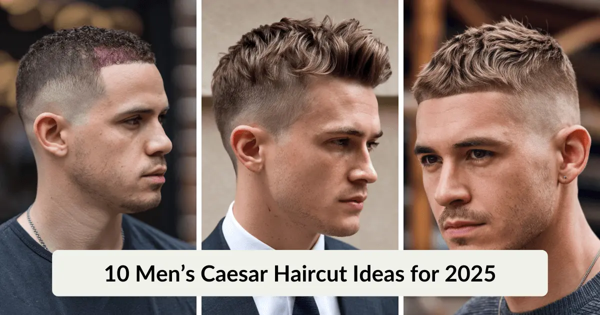 10 Men’s Caesar Haircut Ideas for 2025